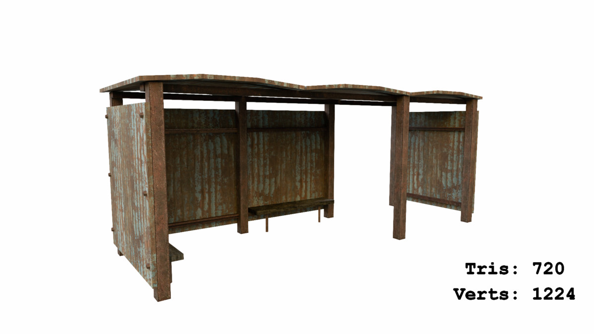 Abandoned Apocalyptic Buildings Mega Pack