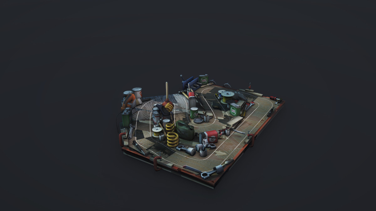MiniTrack — Tabletop Racing Level Pack