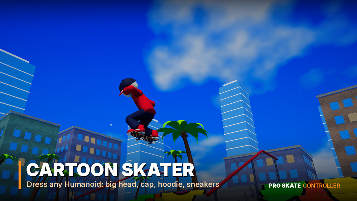 Pro Skate Controller: Physics Skateboarding Kit