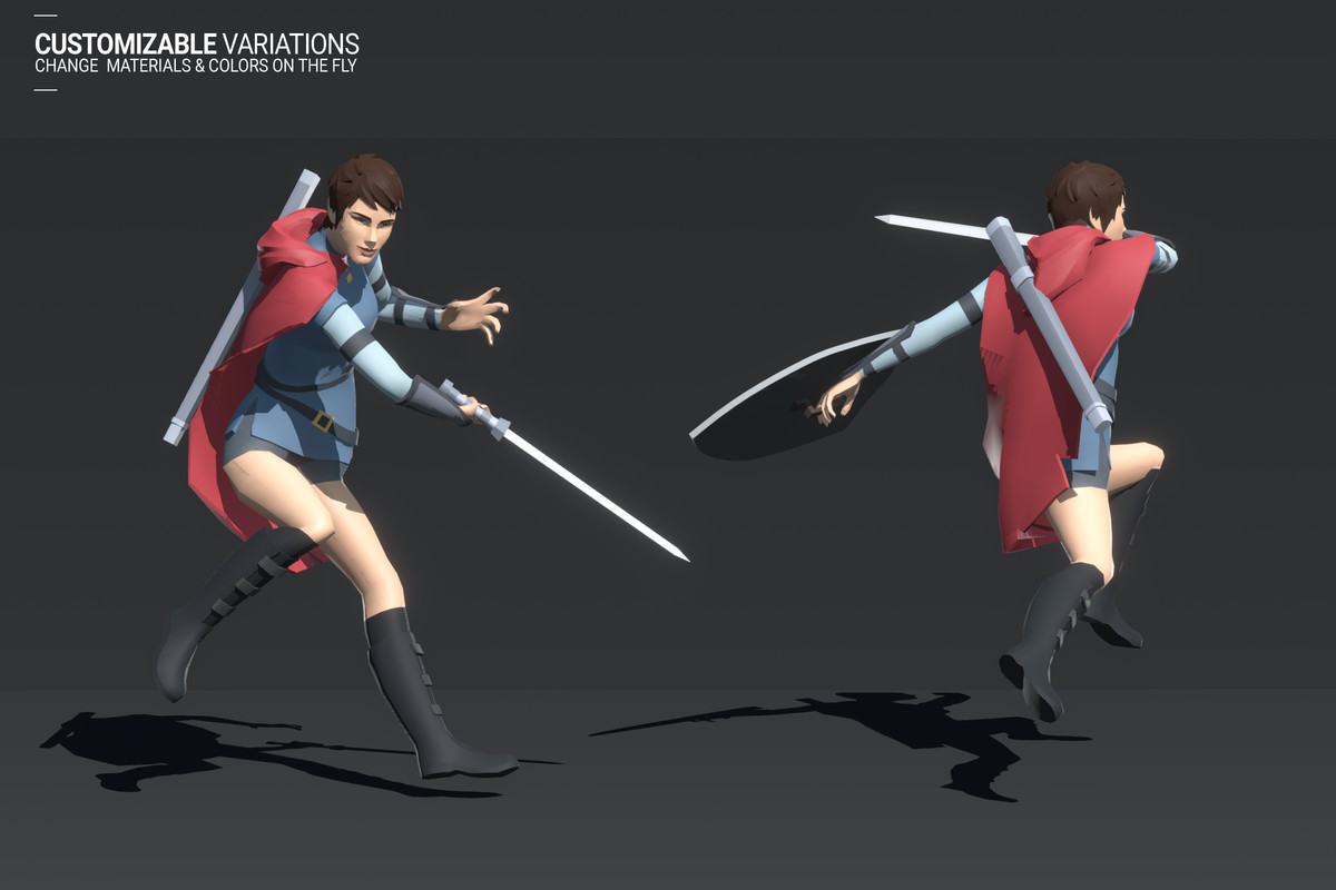 Polyquest Heroes: Warrior I Huntress