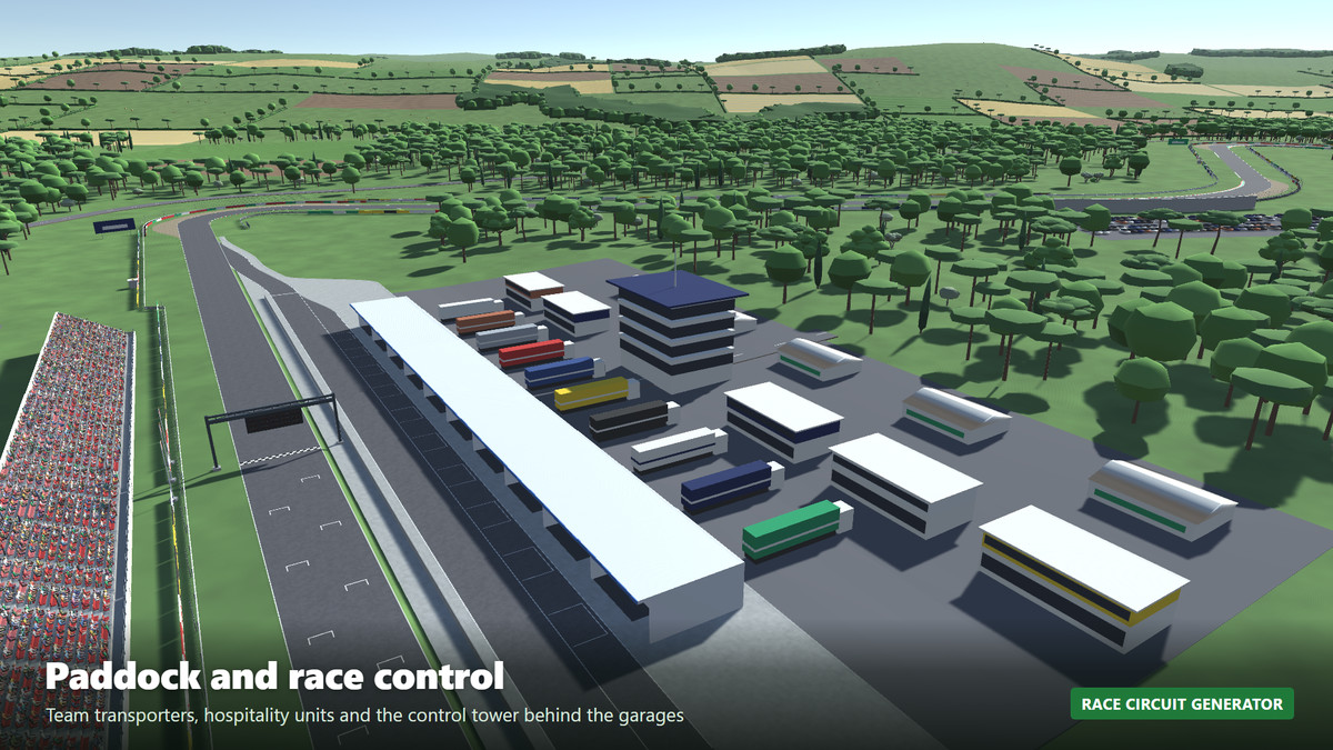 Race Circuit Generator – Procedural Tracks