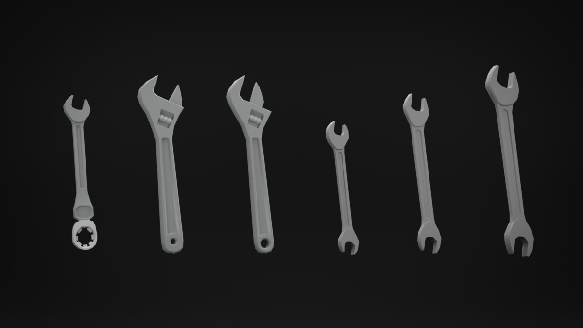Low Poly - Tools Pack