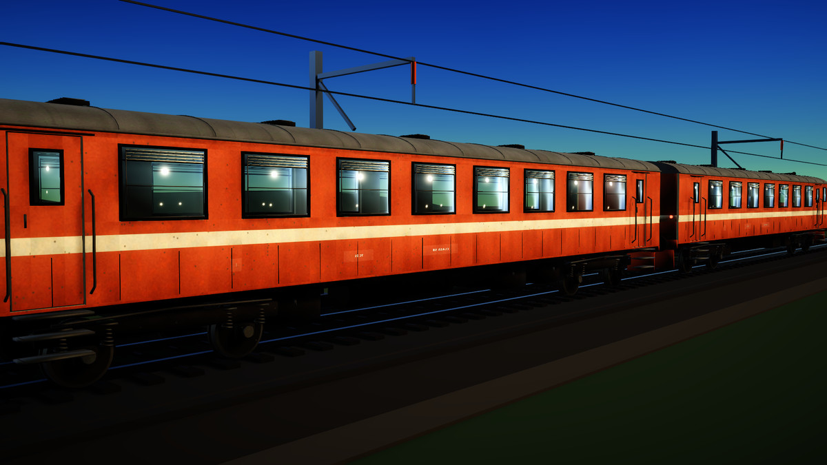 Diesel Multiple Unit (DMU) Train - S8 Commuter Pack