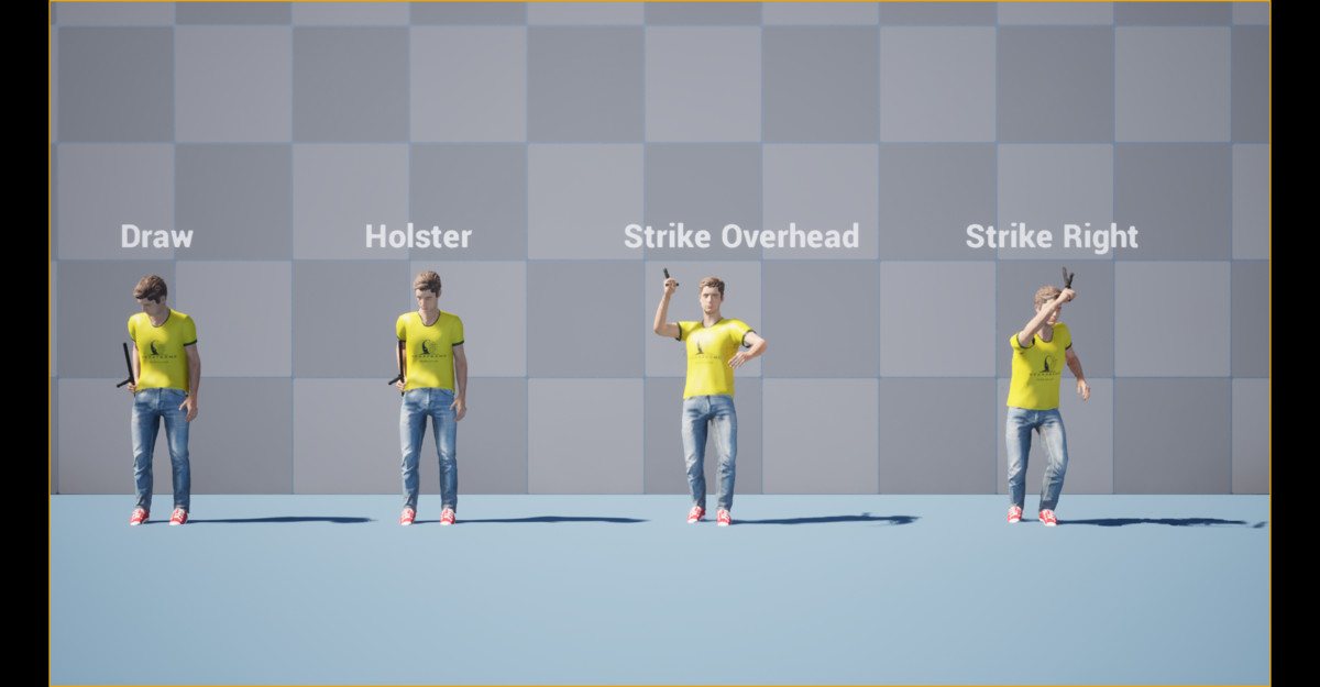 Riot Control Police Animation