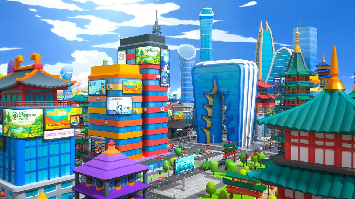 Cartoon City - Low Poly City 3D Models Pack