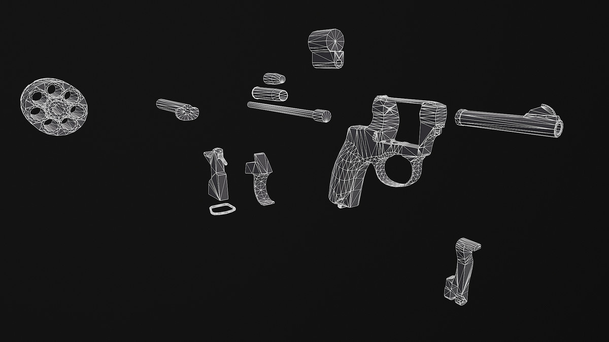 Old Military Revolver