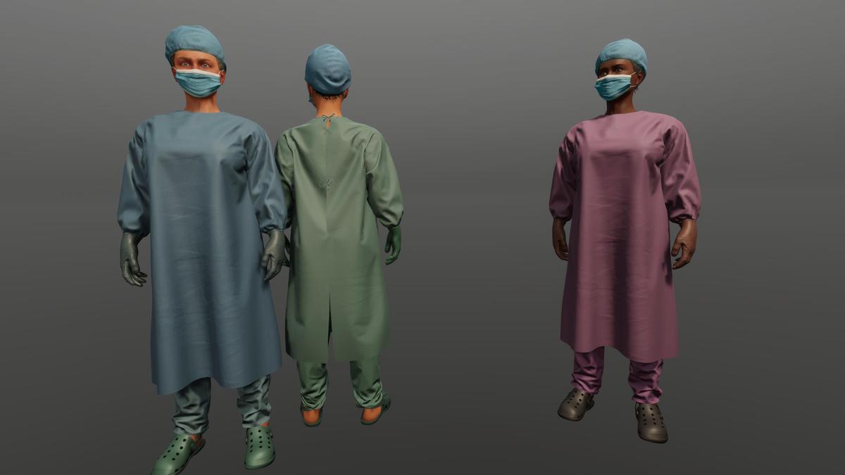 Nurse & Surgeon Woman