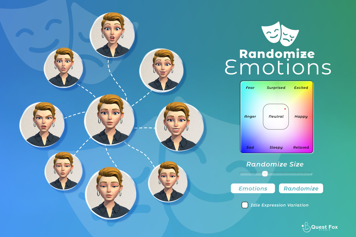 Archetype Character Generator – Stylized Procedural NPCs