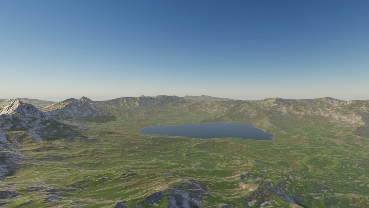 Procedural Islands, Lakes & Hills 8K - 48 Terrains