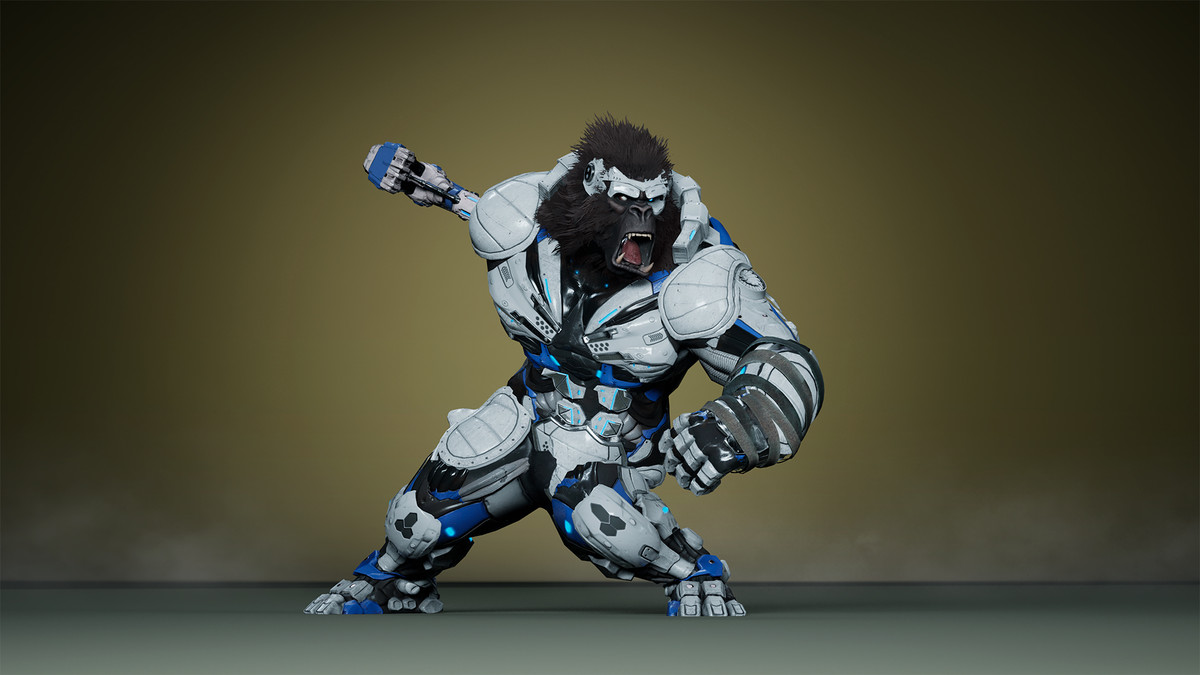 Sci-Fi Titan Gorilla