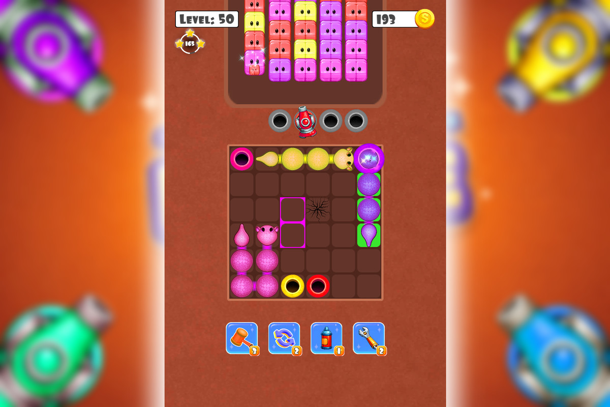 Snake Battle Puzzle - Complete Mobile Game Template