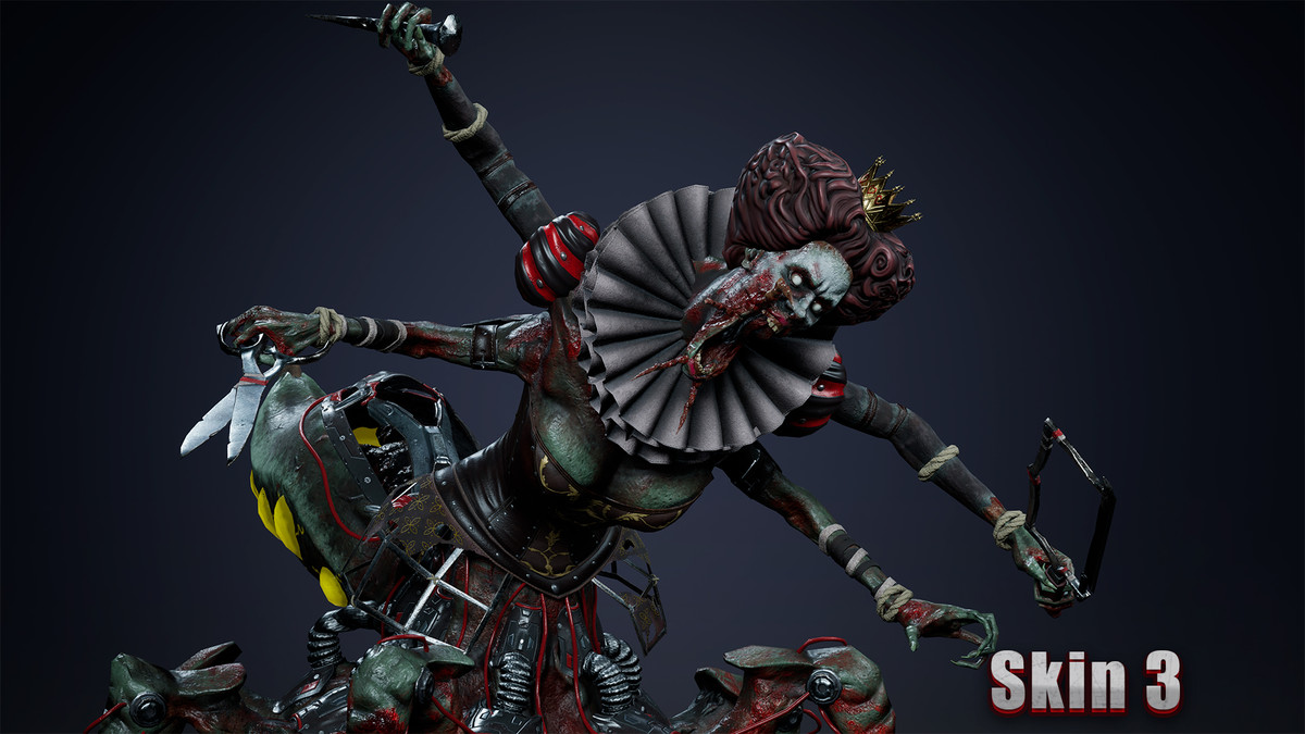 Fantasy Cyborg Queen
