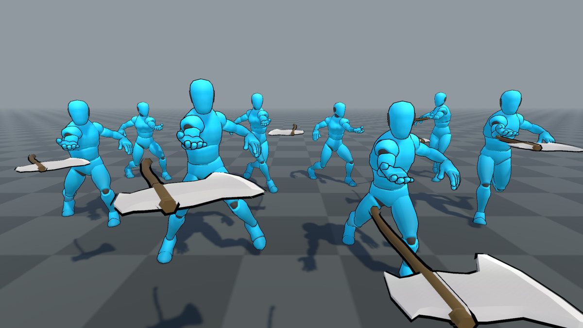 Human Throwing Animations