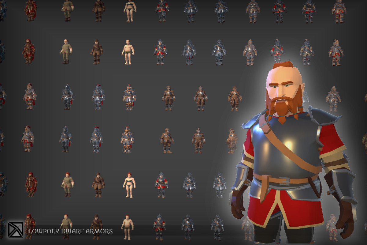 Low Poly Complete Bundle -LOWPOLY MEDIEVAL FANTASY SERIES