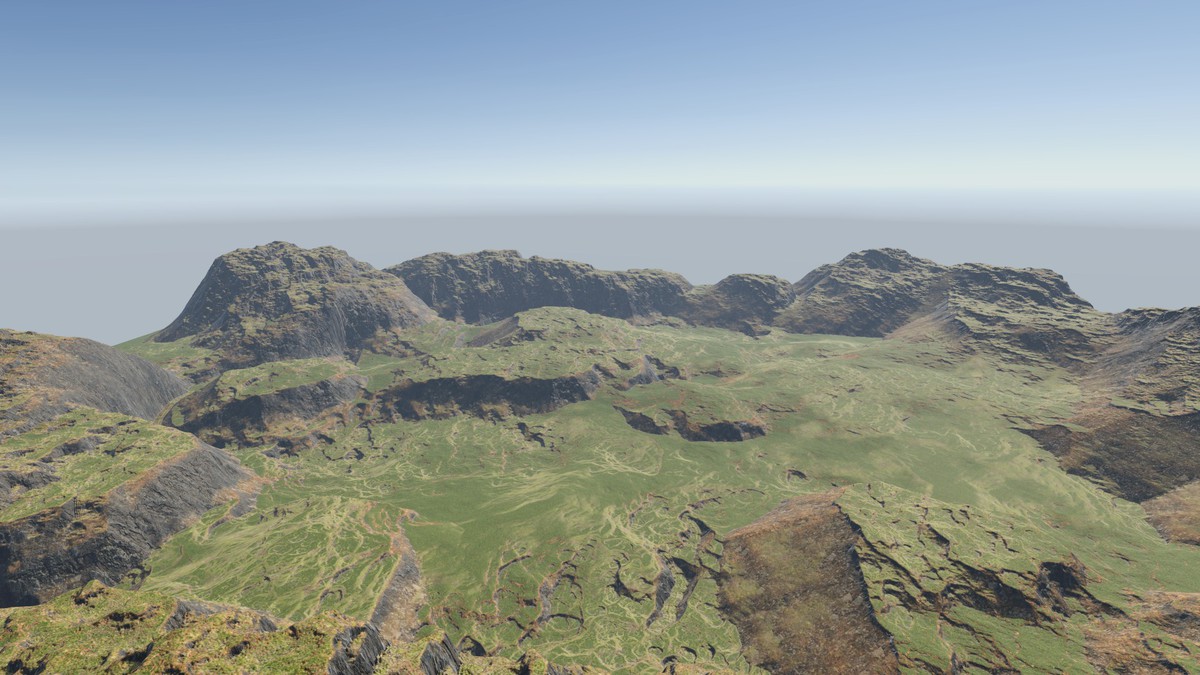 Procedural Mountain Terrains 8K
