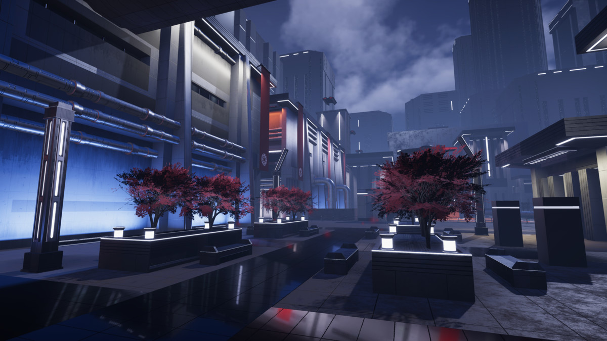 Science Fiction Brutalist City