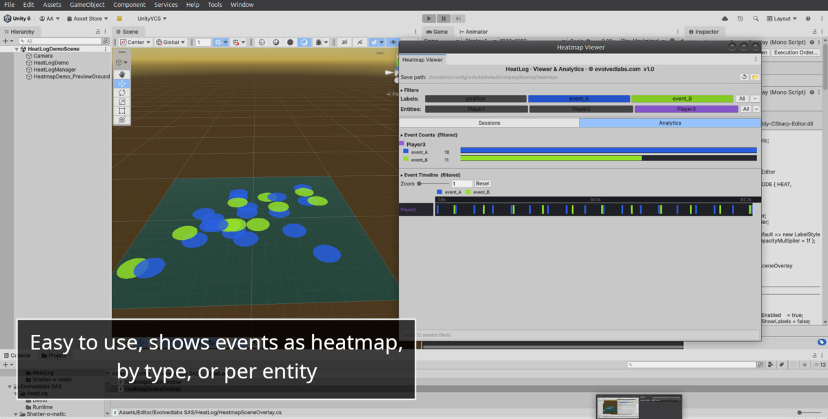 HeatLog heatmap logger & visual analytics