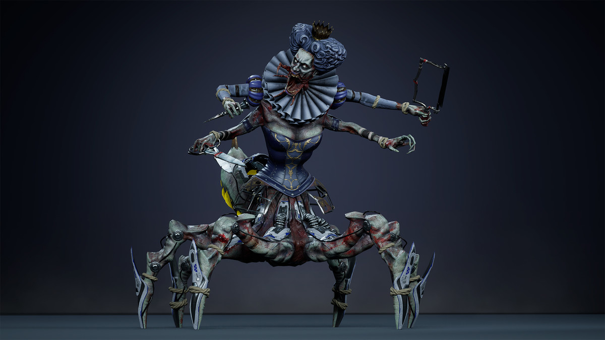 Fantasy Cyborg Queen