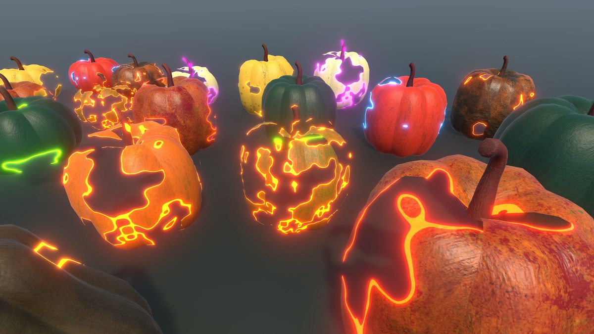 Dissolvable Pumpkins (Halloween Pack)