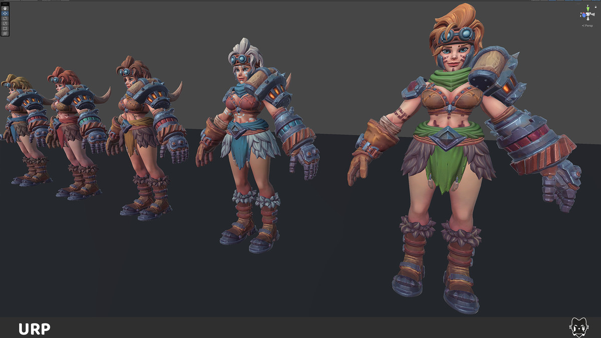 Stylized Character (Tirsa Emberforge)