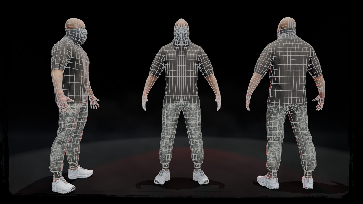 Urban Insurgent (Low Poly)