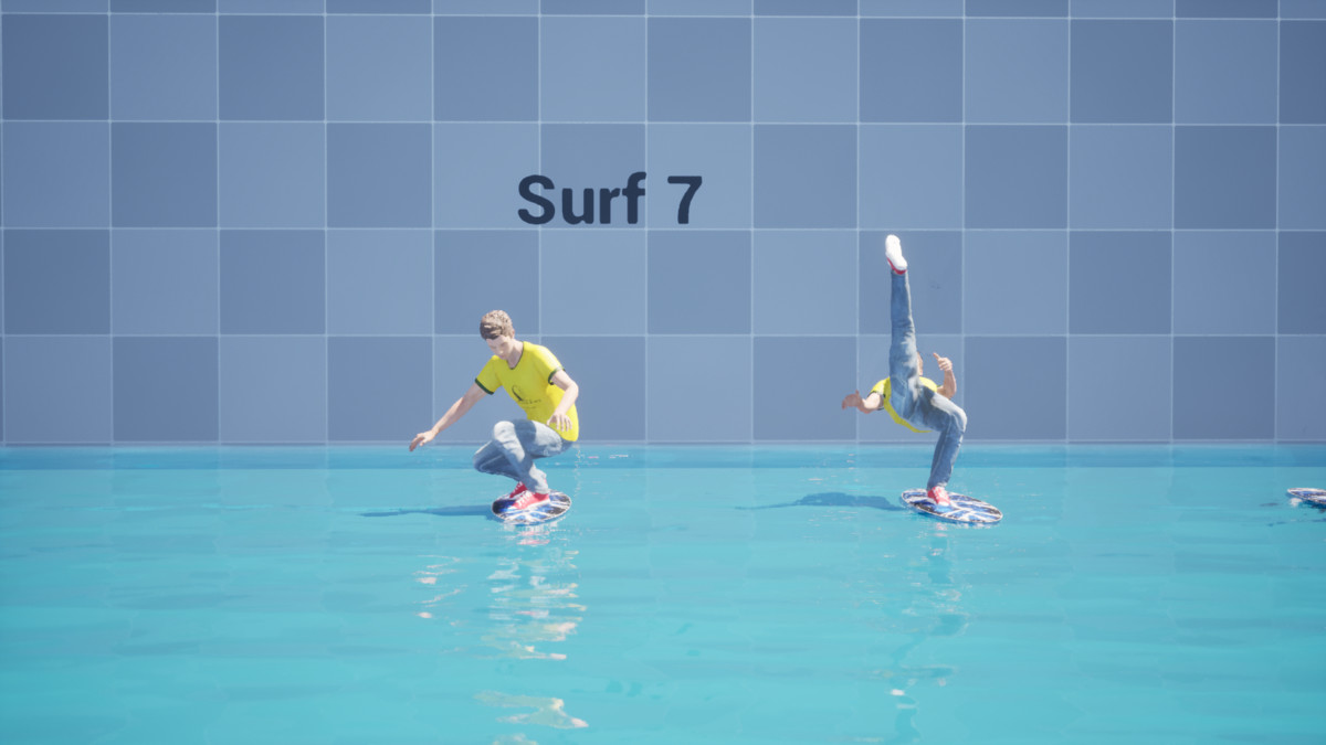 Surfing Animation