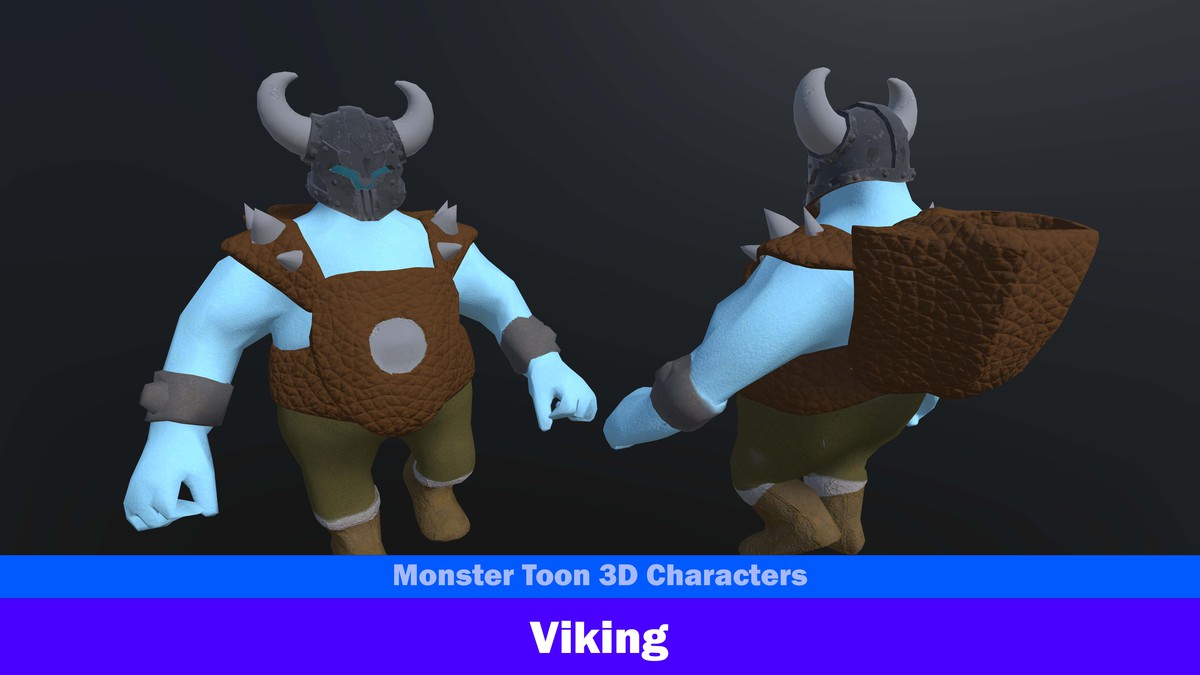 Monster Toon 3D Characters