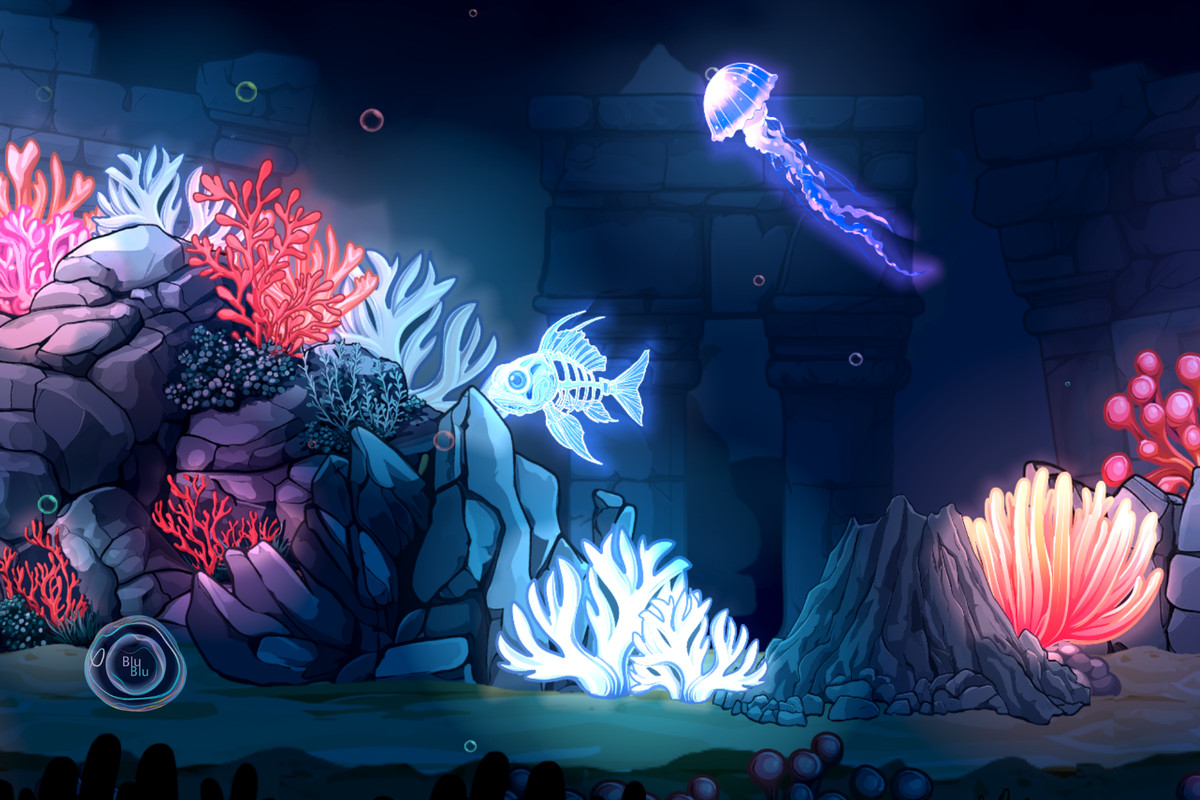 2D Platformer Underwater Adventure