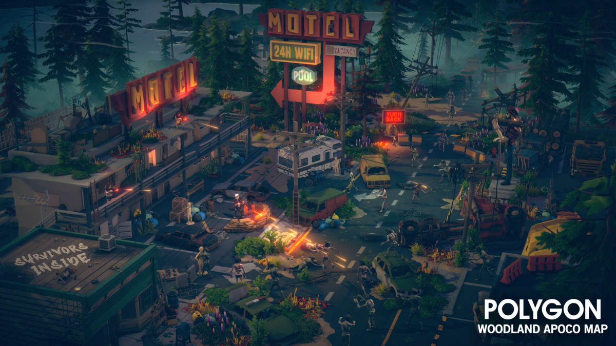 Value Bundle - POLYGON Apocalypse Pack, Alpine Mountain & Woodland Apoc Map