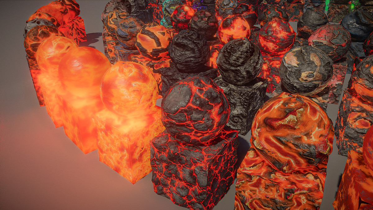 Alien Ground Materials - Magmatic