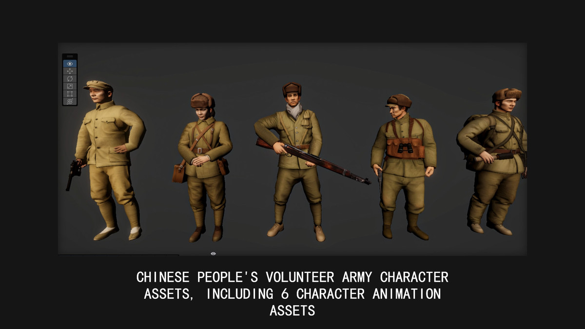 Korean War Character Pack