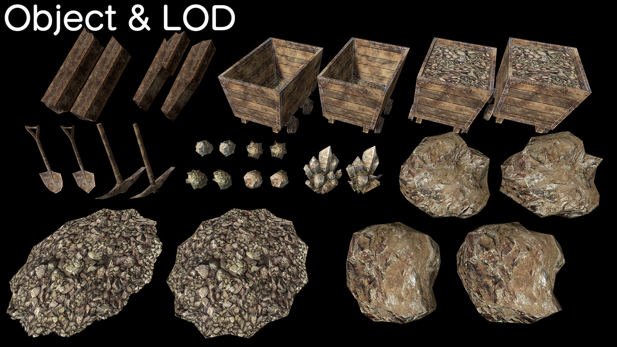 Mining Tunnel - Map Series 2 -