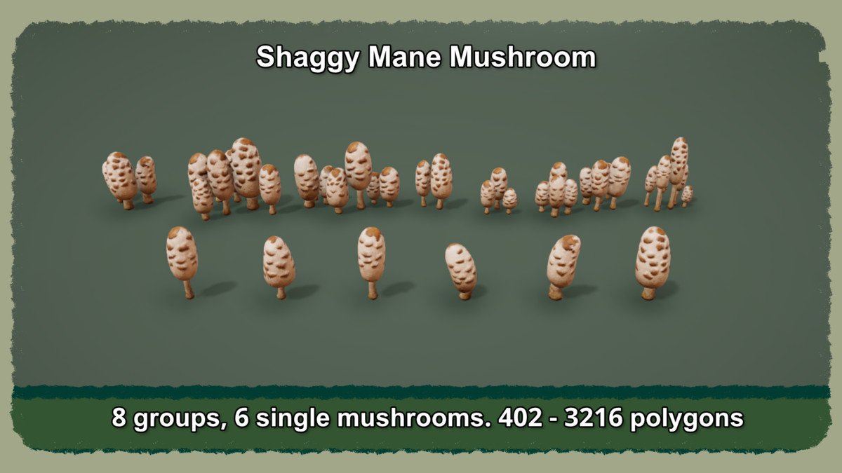 PIDI - COSY: Stylized Mushrooms Vol 2