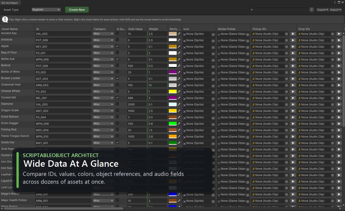 ScriptableObject Architect