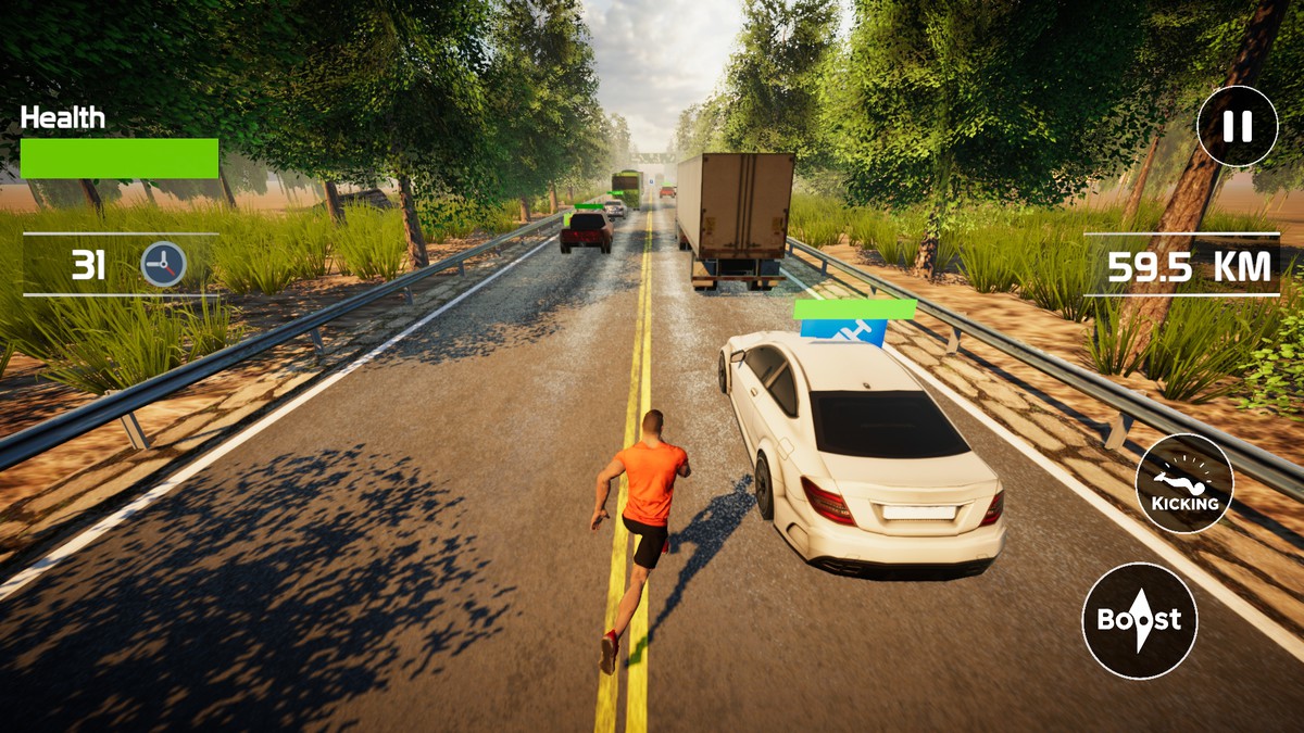 Traffic Racing : 3D Runner