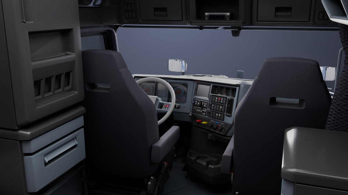 Heavy Truck Blue Chassis 05 URP HDRP Textures