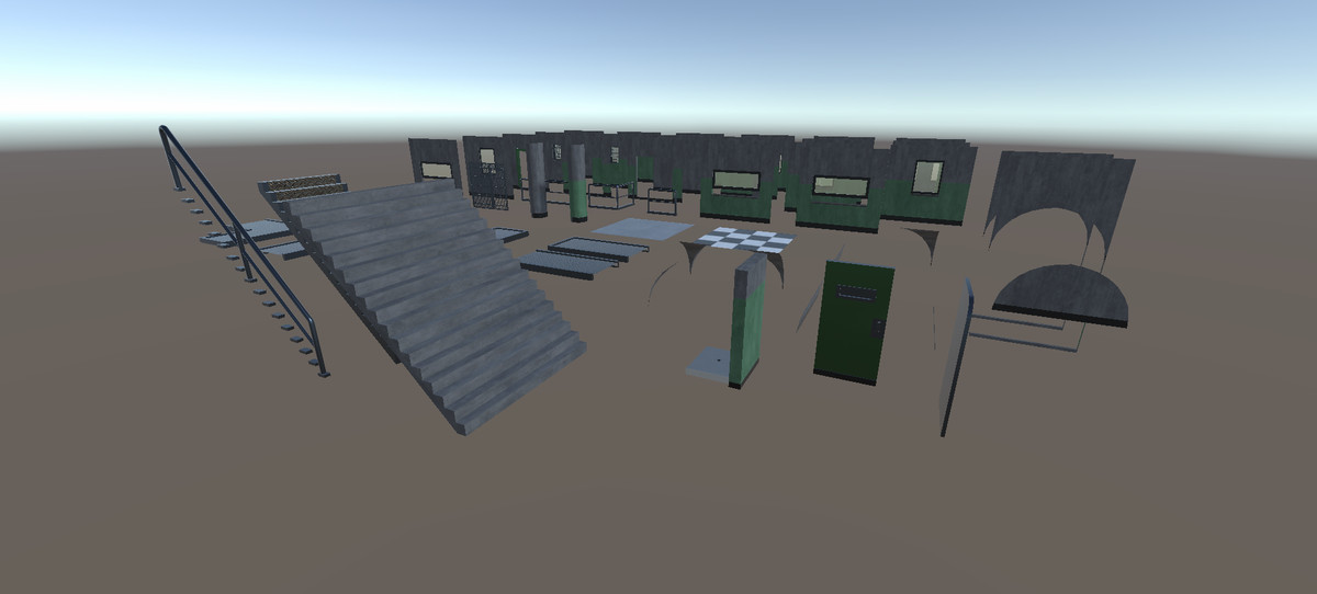 Prison Asset Pack (Modular)