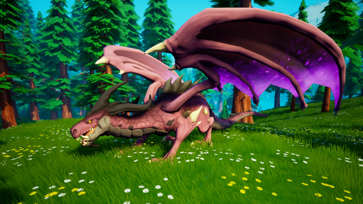 Stylized Dragon - Fantasy RPG Creature