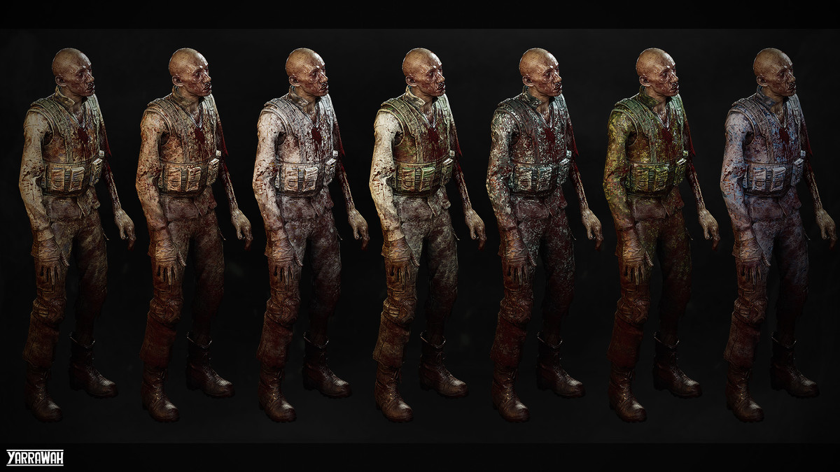 Zombie - Soldier |URP-HDRP|