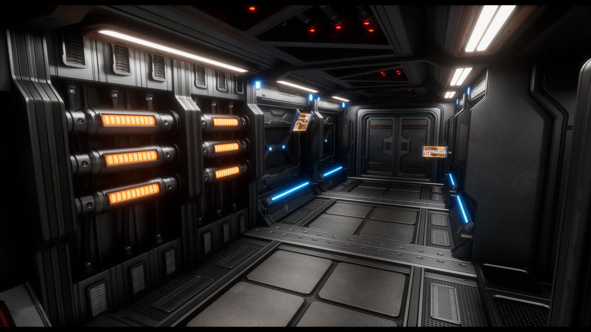 Sci Fi Hallway
