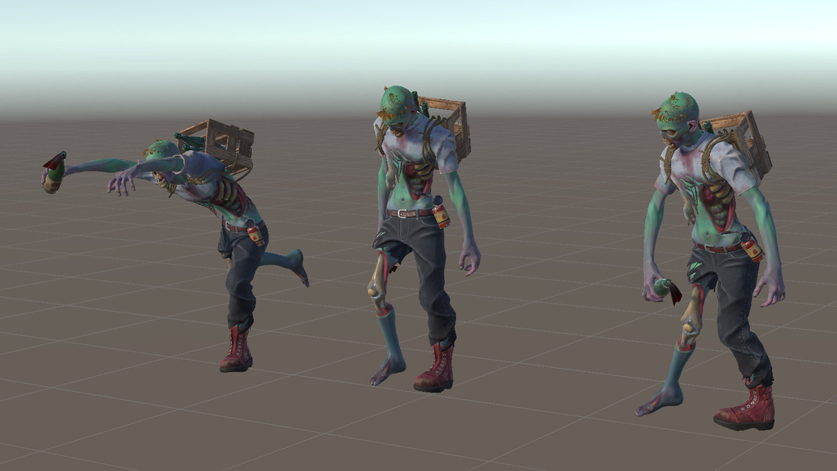 Molotov Hurler Zombie