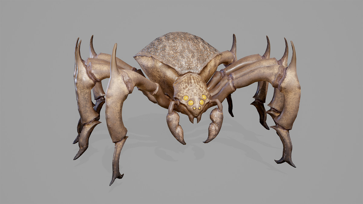 Stylized_Spider_3_7 Skin Variants Pack