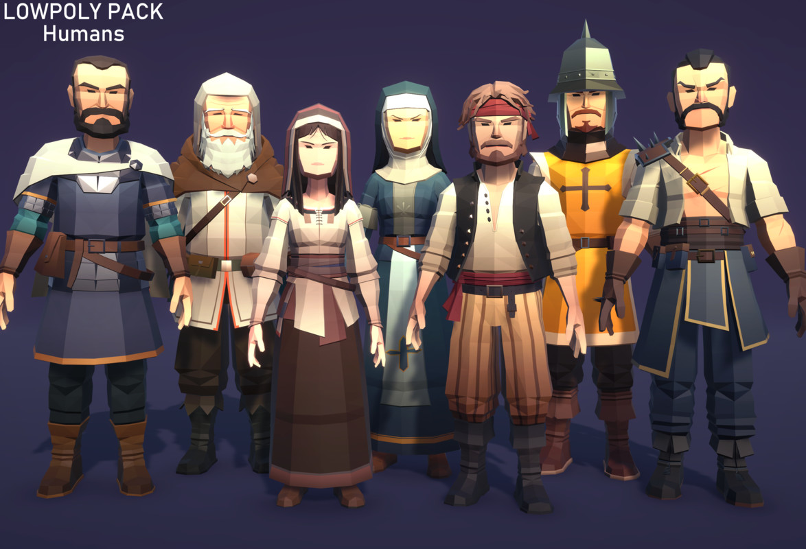 LowpolyPack_Humans