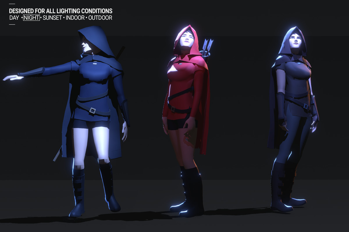 Polyquest Heroes: Warrior I Huntress