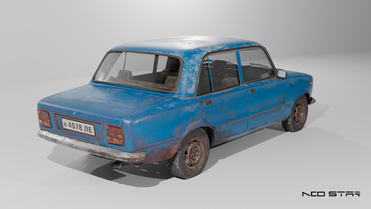 Old Soviet Cars Pack