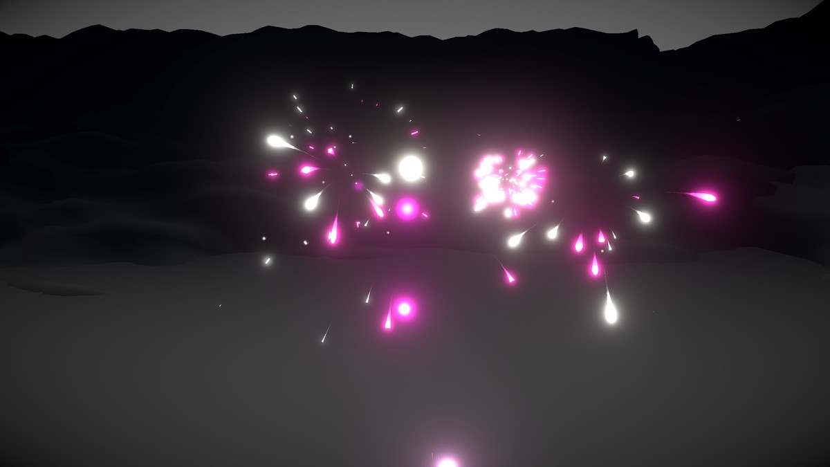 VFX Graph - Fireworks - Vol. 1