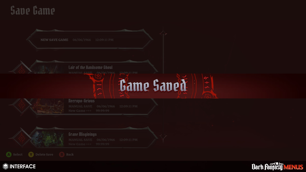 Dark Fantasy Menus - Synty INTERFACE - GUI, image 20