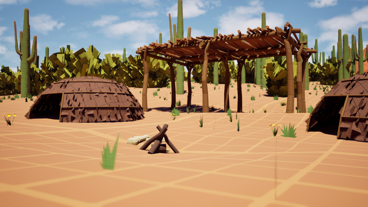 Desert Blockout Kit – 236 Modular Assets | Villages, Temples & Open Worlds