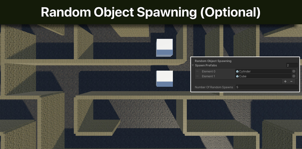 Maze Builder Pro 3 – Advanced Procedural Maze Generator with NavMesh & Spawning
