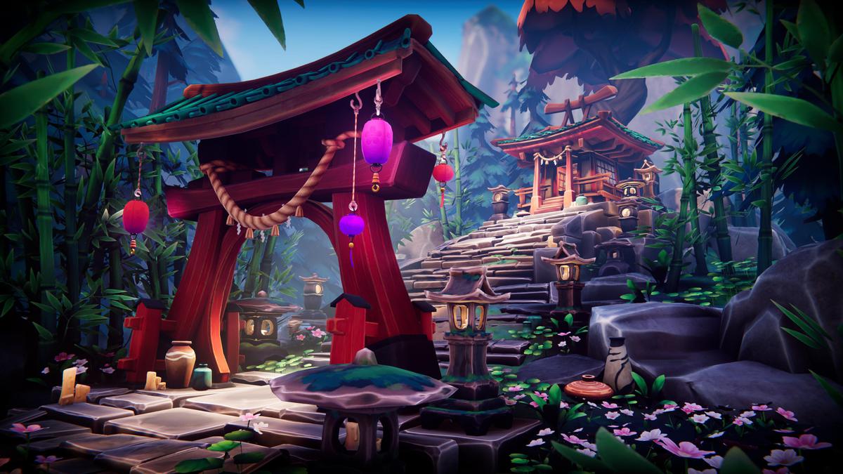 Stylized Japanese Shrine - Asset Pack